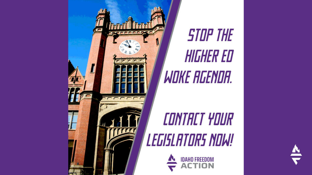 Stop The Higher Education Woke Agenda